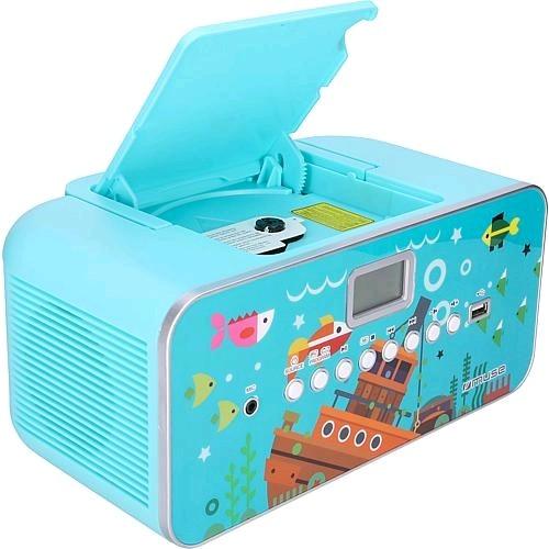 Productafbeelding Muse M29KB Kinder-CD-speler CD, FM, USB Incl. microfoon (FM, MW, PLL)
