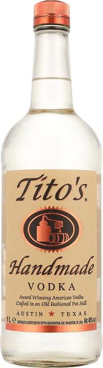 Image du produit Tito's Handmade Vodka Tito's Vodka (1 x 100 cl)