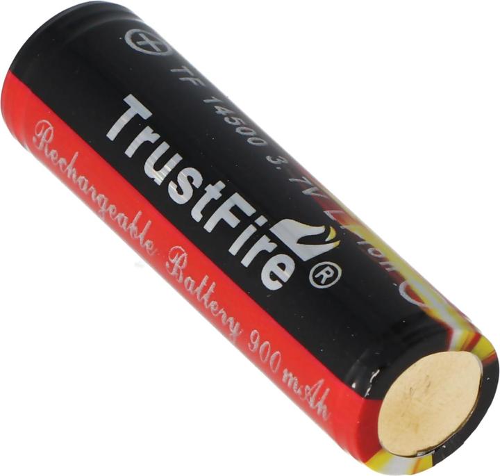 Actual product image Trustfire Battery 14500 protected Li-Ion cell (Flame) (1 pcs., 14500, 900 mAh)