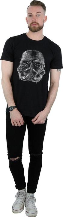 Produktbild Star Wars Stormtrooper Scribble Helmet TShirt (XL)