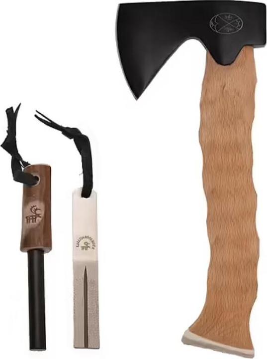 Actual product image Karesuandokniven Metsämies Bushcraft Axt S Set