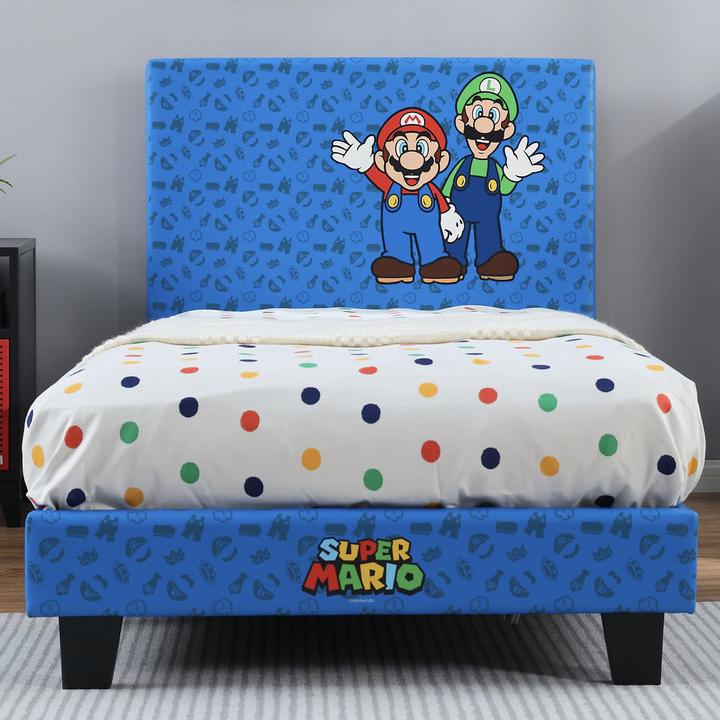 Produktbild X Rocker Lit de jeu Super Mario Bros Bleu (90 x 190 cm)