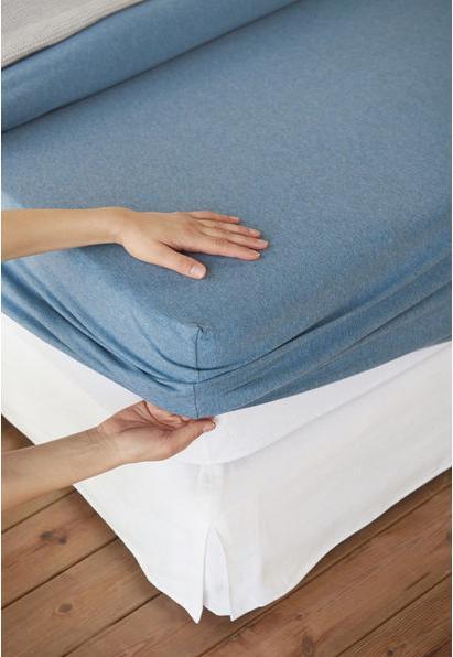 Image du produit Living Home Jersey fin mélangé (180-200 x 200 cm)