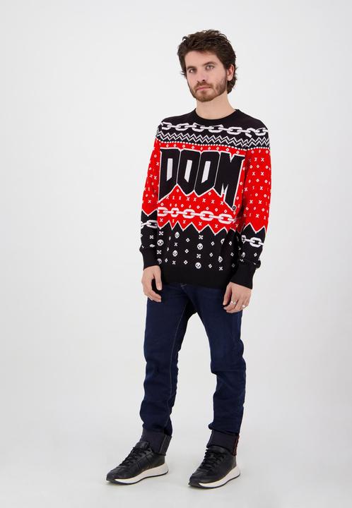 Immagine prodotto Doom Maglione di Natale a maglia (S)