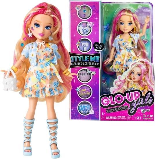 Produktbild Far Out Toys GLO UP GIRLS doll with accessories Tiffany, 2 series, 83011