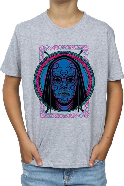 Image du produit - T-shirt NEON DEATH EATER MASK - Garçon (140, 146)