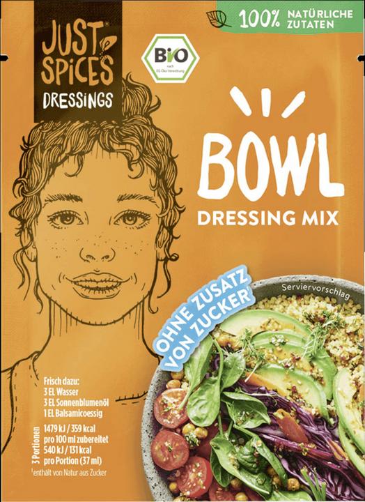 Produktbild Just Spices Bowl Dressing Mix Bio (41 g)