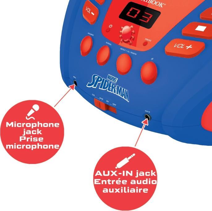 Image du produit Lexibook Lecteur CD Spider Man