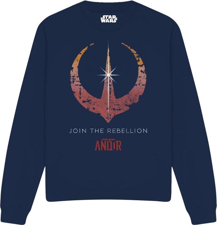 Actual product image Star Wars Unisex Adult Join The Rebellion Sweatshirt (XXL)