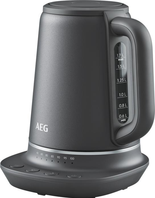 Actual product image AEG GOURMET 7 electric kettle Black (1.70 l)