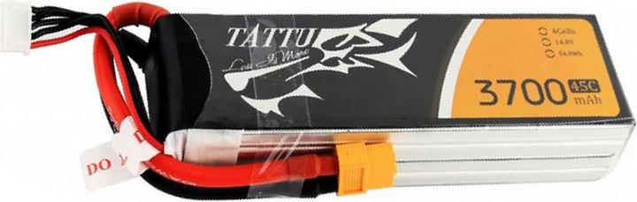 Actual product image Tattu RC Battery LiPo 3700 mAh 14.8 V 45C (14.80 V, 3700 mAh)