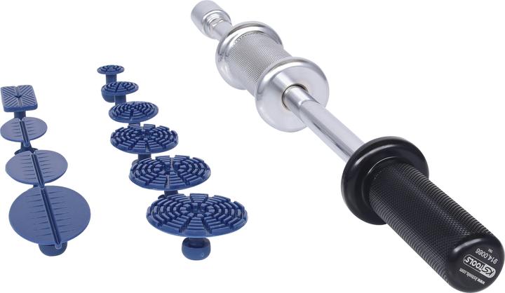 Actual product image KS Tools Professional dent-removal glue hammer set, 11 pcs. (896 g)