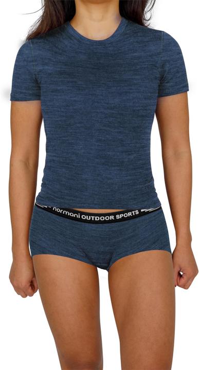 Actual product image Normani 3-pack ladies' merino boxer shorts "Morwell" - 9609 (XL, Single pack)