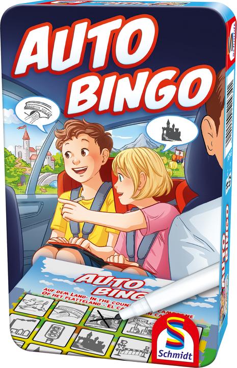 Immagine prodotto Schmidt Spiele Auto Bingo (Francese, Italiano, Tedesco, Inglese)