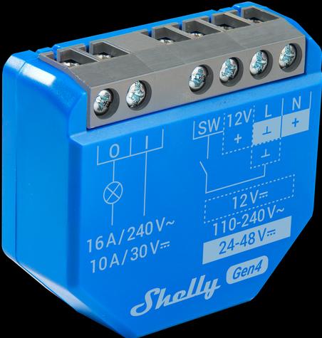 Actual product image Shelly 1 Gen4 (Switch actuator)