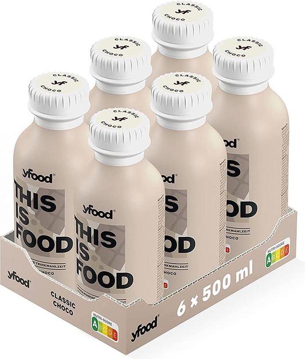 Immagine prodotto YFood Cioccolato classico (Chocolate, 6 x)