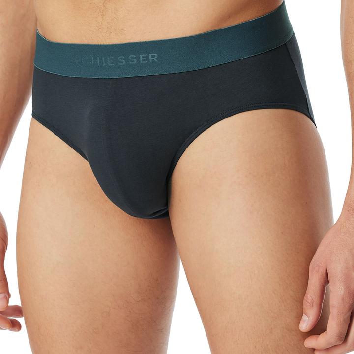 Immagine prodotto Schiesser Confezione da 3 slip / mutande Rio in cotone organico 95/5 (8, XXL, confezione da 3)