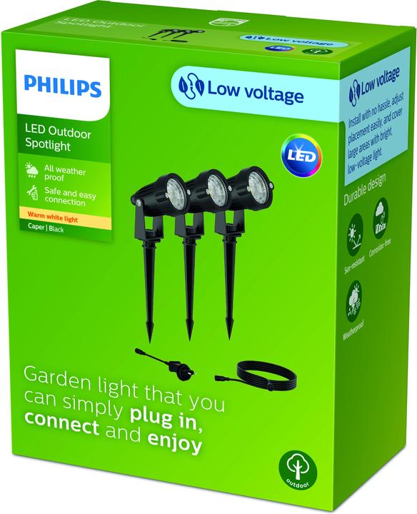 Actual product image Philips Caper Spots (180 lm, IP44)