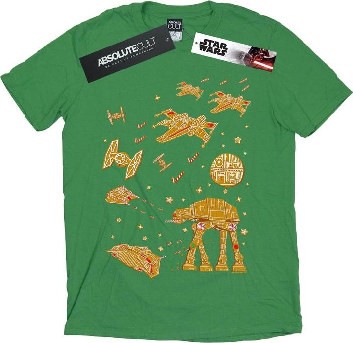 Immagine prodotto Star Wars Gingerbread Battle Maglietta Uomo (XXL)