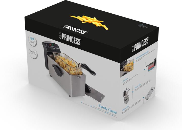 Produktbild Princess Edelstahl Fritteuse