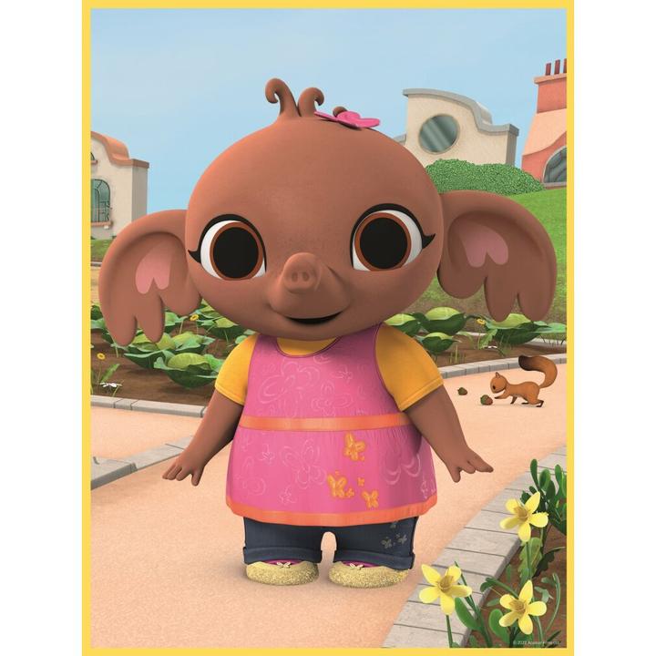Actual product image Trefl Baby MAXI Puzzle 2x10 pieces Bing Bunny (10 pieces)