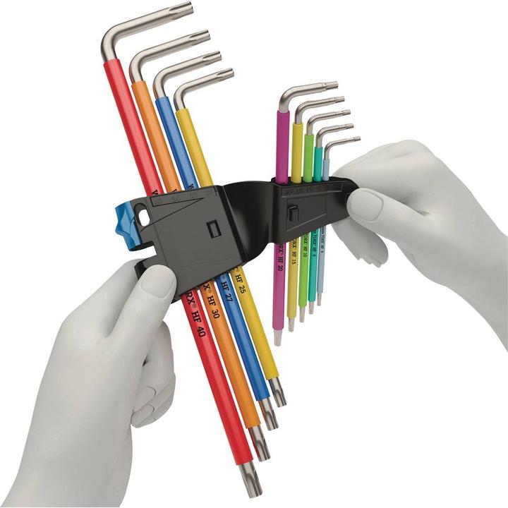 Produktbild Wera 3967/9 TX SXL Multicolour HF Stainless 1