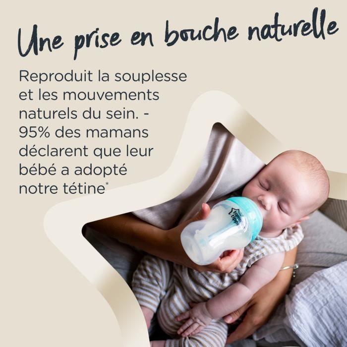 Actual product image Tommee Tippee TOMMEE TIPPE bottle ADVANCED ANTI-COLIC, 260 ml, 3 pcs., 422746 (260 ml)