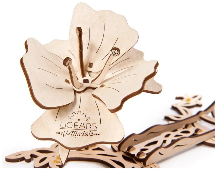Actual product image Ugears Mechanical butterfly (161 pieces)