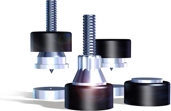 Produktbild Soundcare SuperSpikes M6 Silber - 4er Set