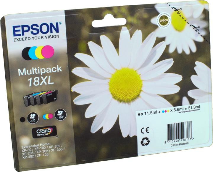 Epson 18XL Multipack - Druckerpatrone (M, BK, C, Y)