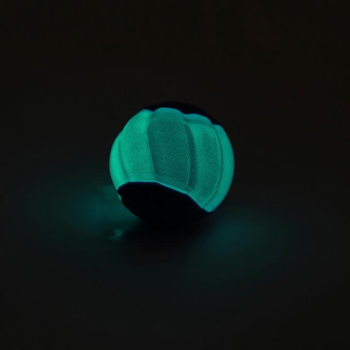 Actual product image Zeus Duo Ball Squeak and Glow 2 pcsM 6.3cm (Ball toy dog)