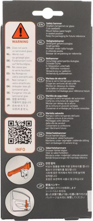 Nutritional values and ingredients LifeHammer Emergency Hammer