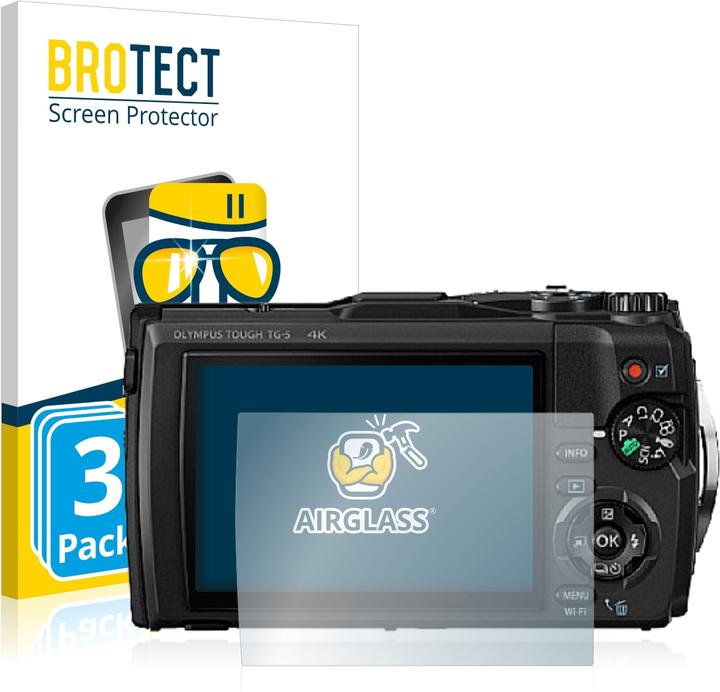 Produktbild BROTECT AirGlass Panzerglasfolie (Displayschutz, Tough TG-5)