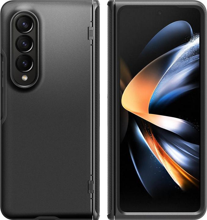 Actual product image Spigen SLIM ARMOR PRO GALAXY WITH FOLD 4 Black (Samsung Galaxy Z Fold4)