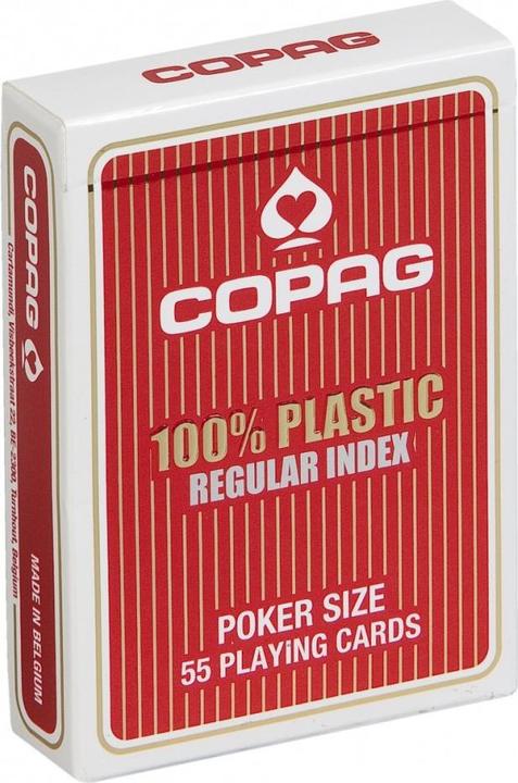 Actual product image Copag Poker Card Deck Jumbo (German, English, French, Italian, Swiss German)