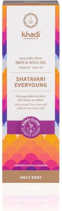 Actual product image Khadi Shatavari Everyoung (Body oil, 100 ml)