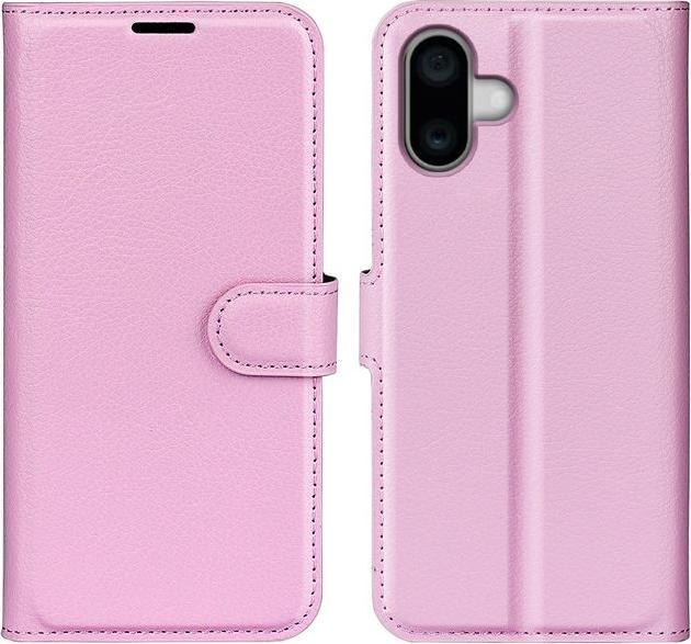Image du produit MU Classic Série de couvertures de livres en cuir Litchi (Apple iPhone 16 Plus)