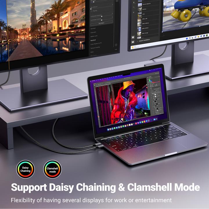 Image du produit Ugreen USB C — DisplayPort (1 m, USB Type C)