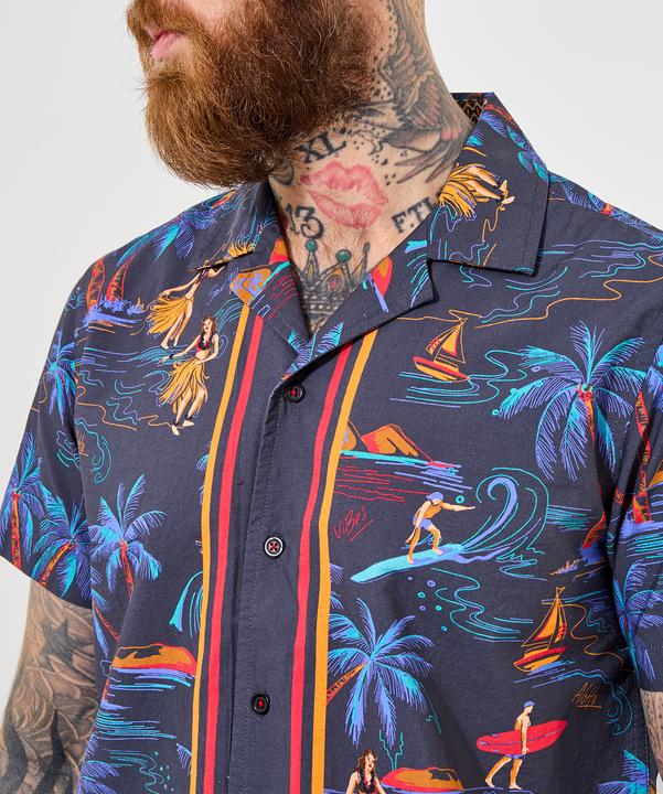 Produktbild Joe Browns Hawaiian Surfing Cuban Short Sleeve Shirt (L)
