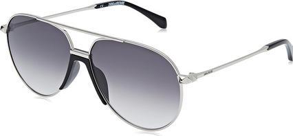 Actual product image Zadig & Voltaire SZV320 Glasses Shiny Full Palladium 59 Unisex Adults