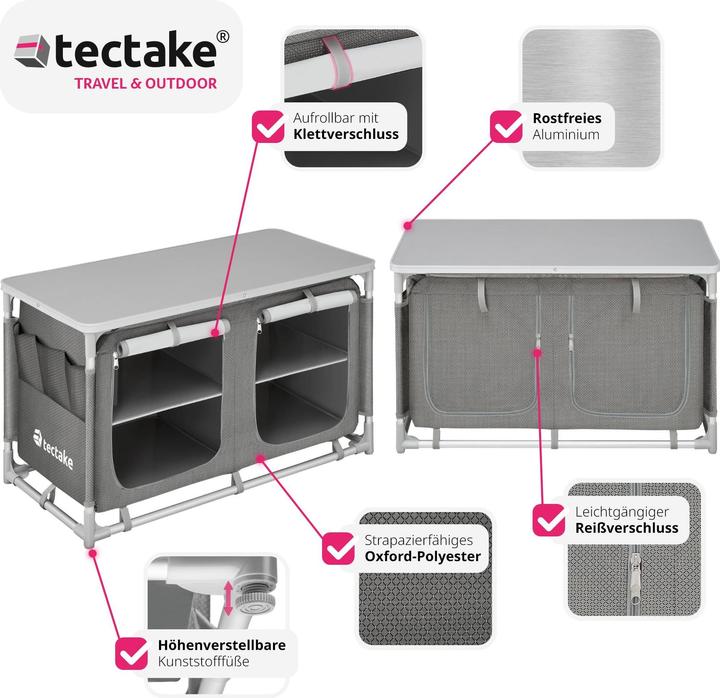 Image du produit tectake Cuisine de camping