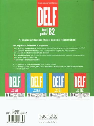 Image du produit DELF B2 tout public : conforme au nouveau format d'épreuves (Français, Collectif, 2022)
