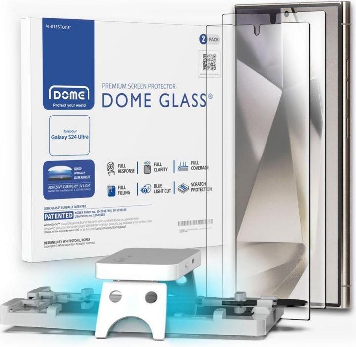 Actual product image Whitestone Dome Glass (2 Piece, Samsung Galaxy S21)