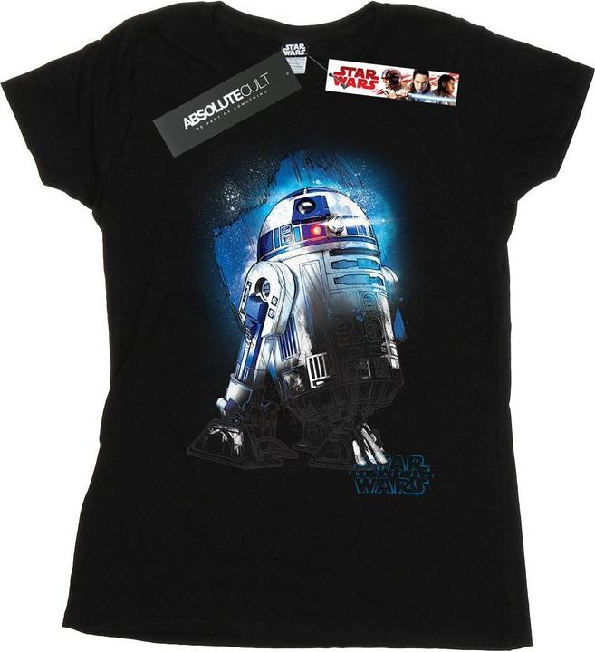 Immagine prodotto Star Wars The Last Jedi R2-D2 Brushed Maglietta Donna (XL)