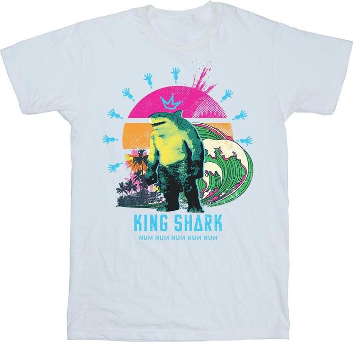 Image du produit - T-shirt THE SUICIDE SQUAD KING SHARK - Homme (3XL)