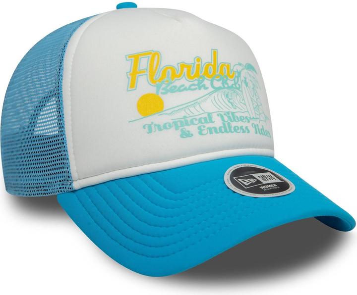 Produktbild New Era Damen A-Frame Trucker Cap - Florida Beach Club
