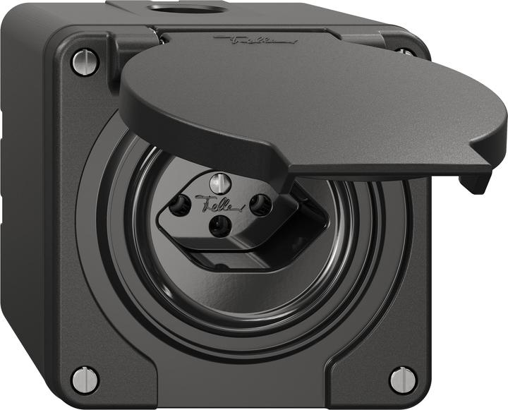 Feller NEVO NAP socket T13 wet black
