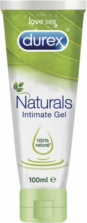 Actual product image Durex Lubricant Gel Naturals Intimate 100ml (100 ml)