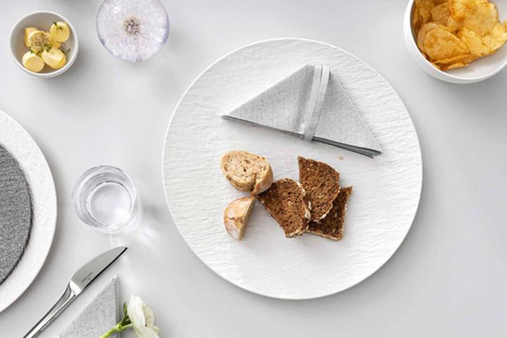 Image du produit Villeroy & Boch Gourmetteller Manufacture Rock blanc (1 x, 31.70 cm)