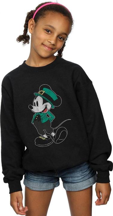 Actual product image Disney Girls Mickey Mouse St Patrick Costume Sweatshirt (152, 158)